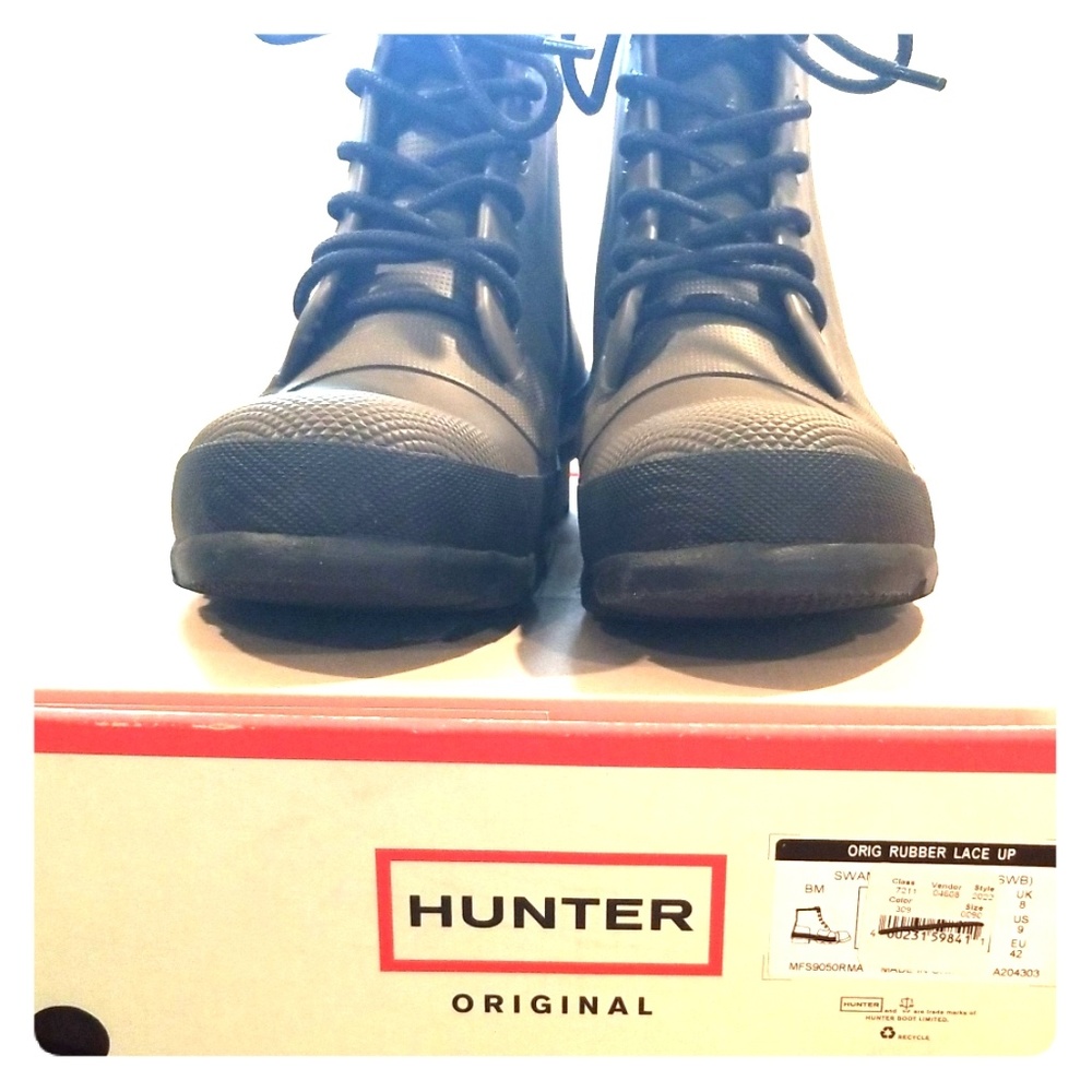 Hunter boots, Original rubber lace up